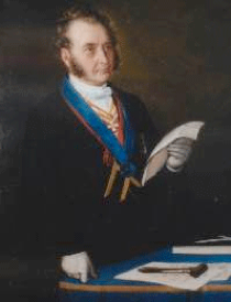 Ferdinand Conrad Seiffart in der Johannesloge zur gekrönten Unschuld