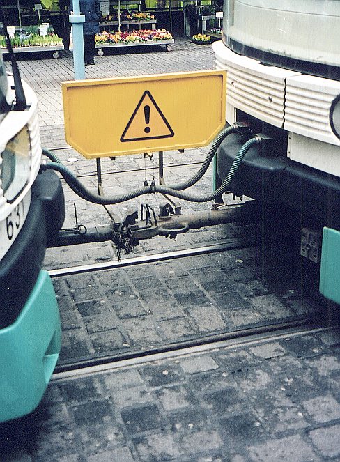 Albertkupplung bei Straßenbahnen