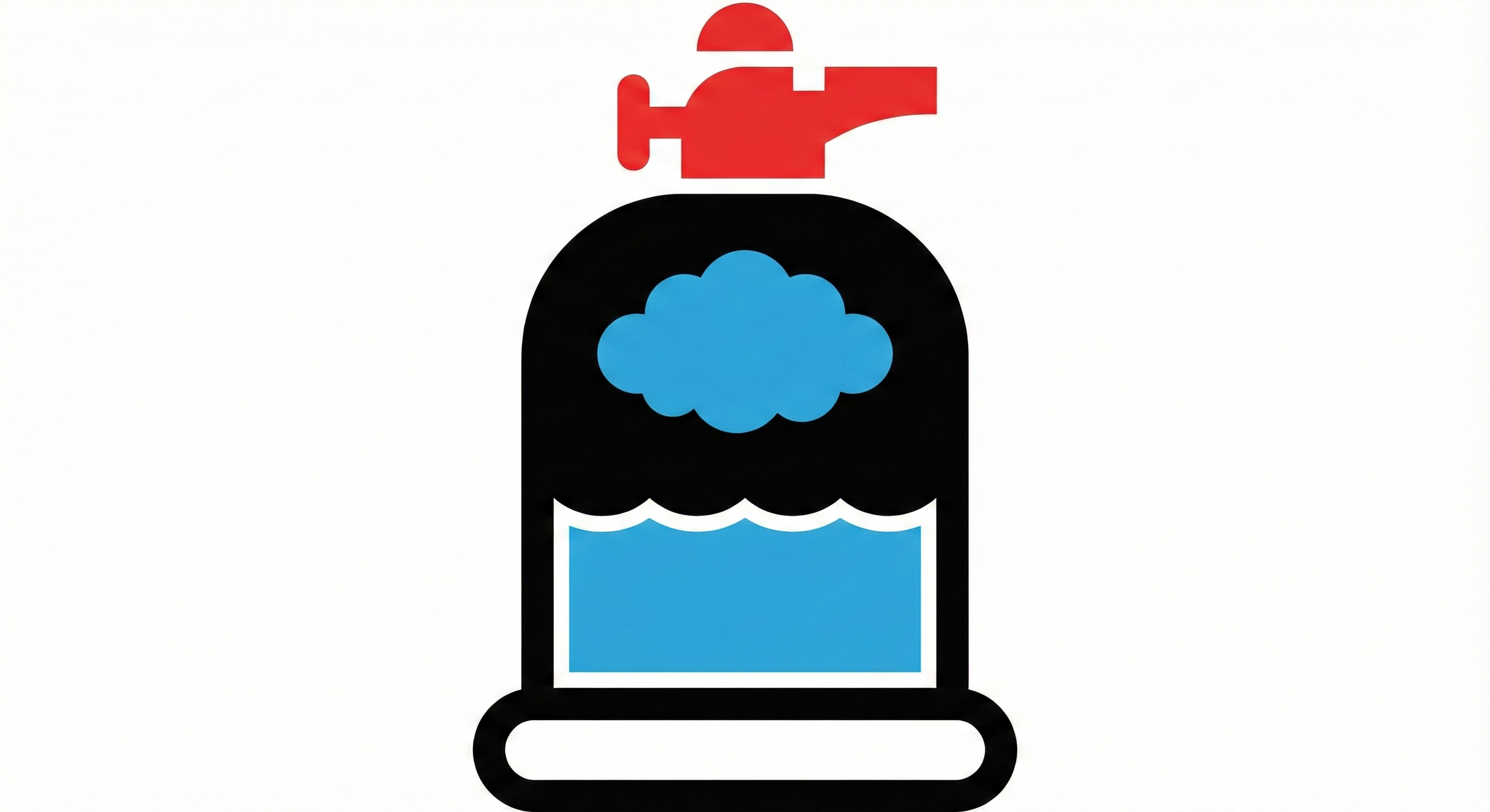 Der entstehende Dampf sammelt sich im Dampfdom.