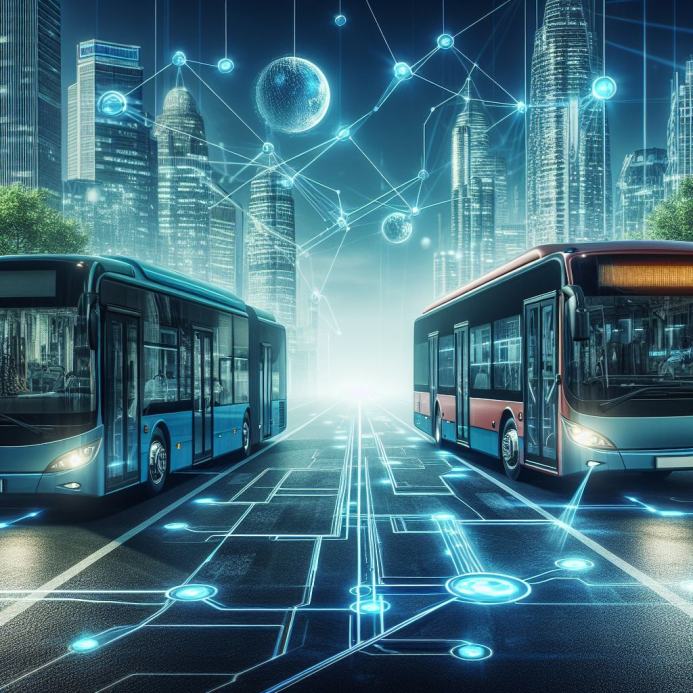 Vernetze Busse