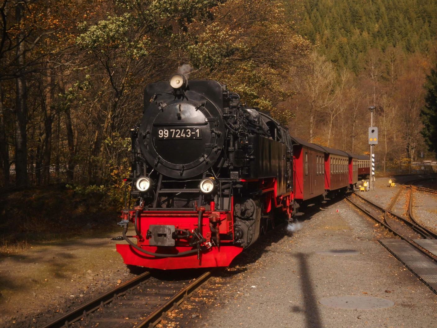 Neubaulok der Harzer Schmalspurbahnen Foto: Bernd Thielbeer